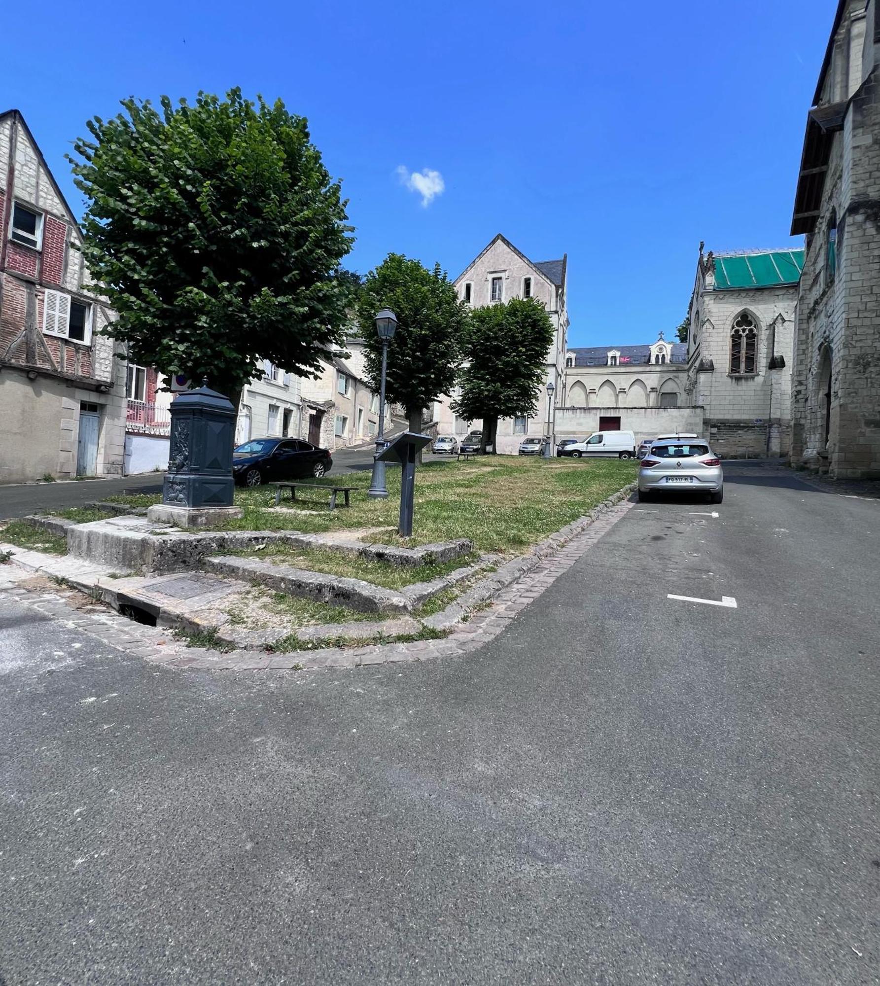 Le Badebec, Appt Dans Maison Typique Avec Jardin Prive Chinon Zewnętrze zdjęcie